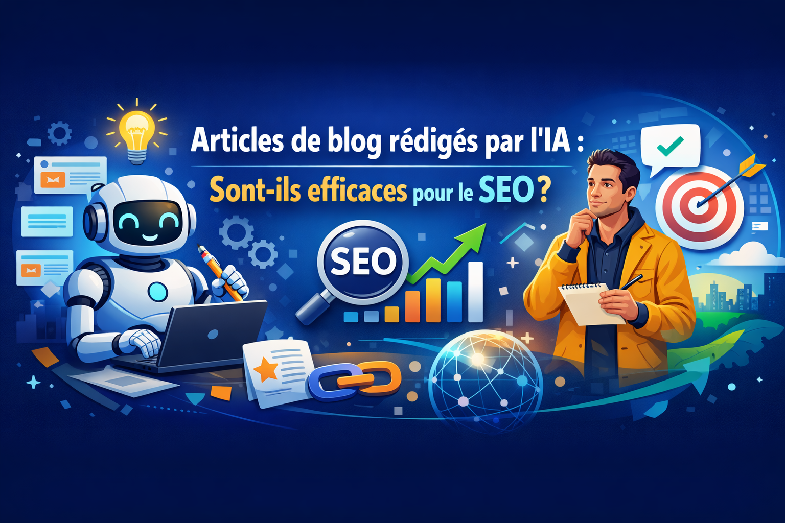 Articles de blog rédigés par l’IA : sont-ils vraiment efficaces pour le SEO ?