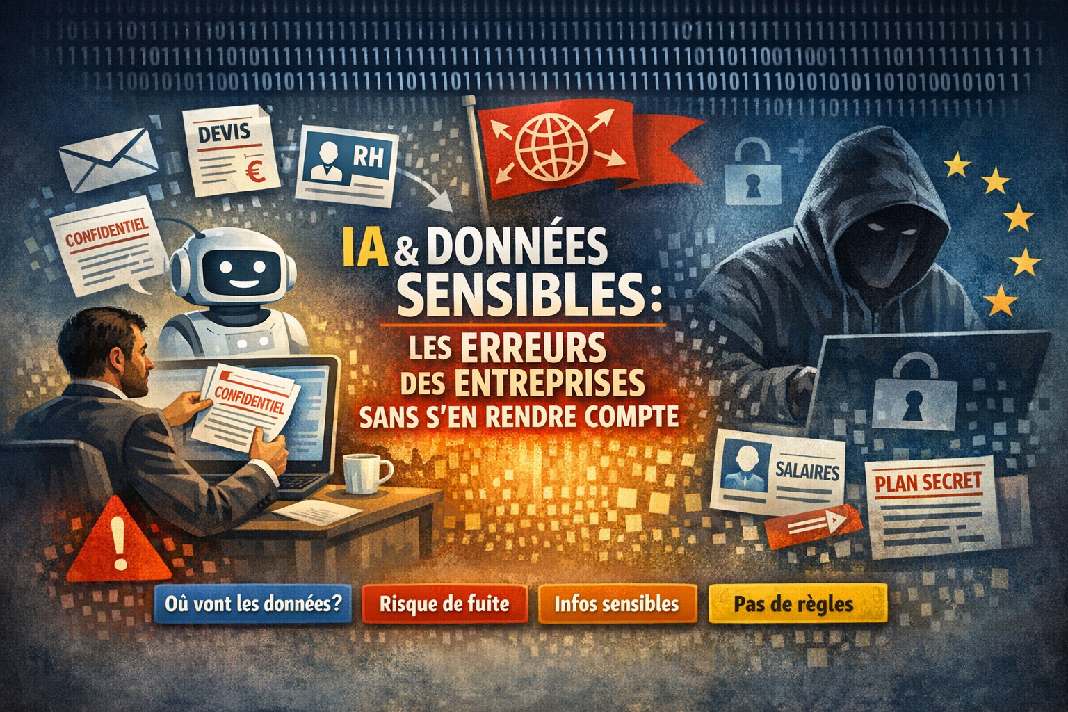 IA et données sensibles : les erreurs que les entreprises font sans s’en rendre compte