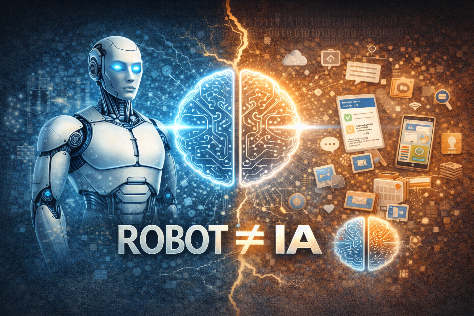 L’IA, ce n’est pas un robot (et pourquoi cette confusion persiste)