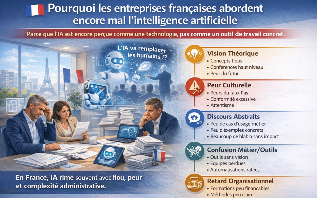 Pourquoi les entreprises françaises abordent encore mal l’intelligence artificielle